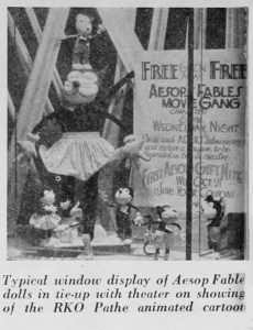 Aesop Fable Doll Ad