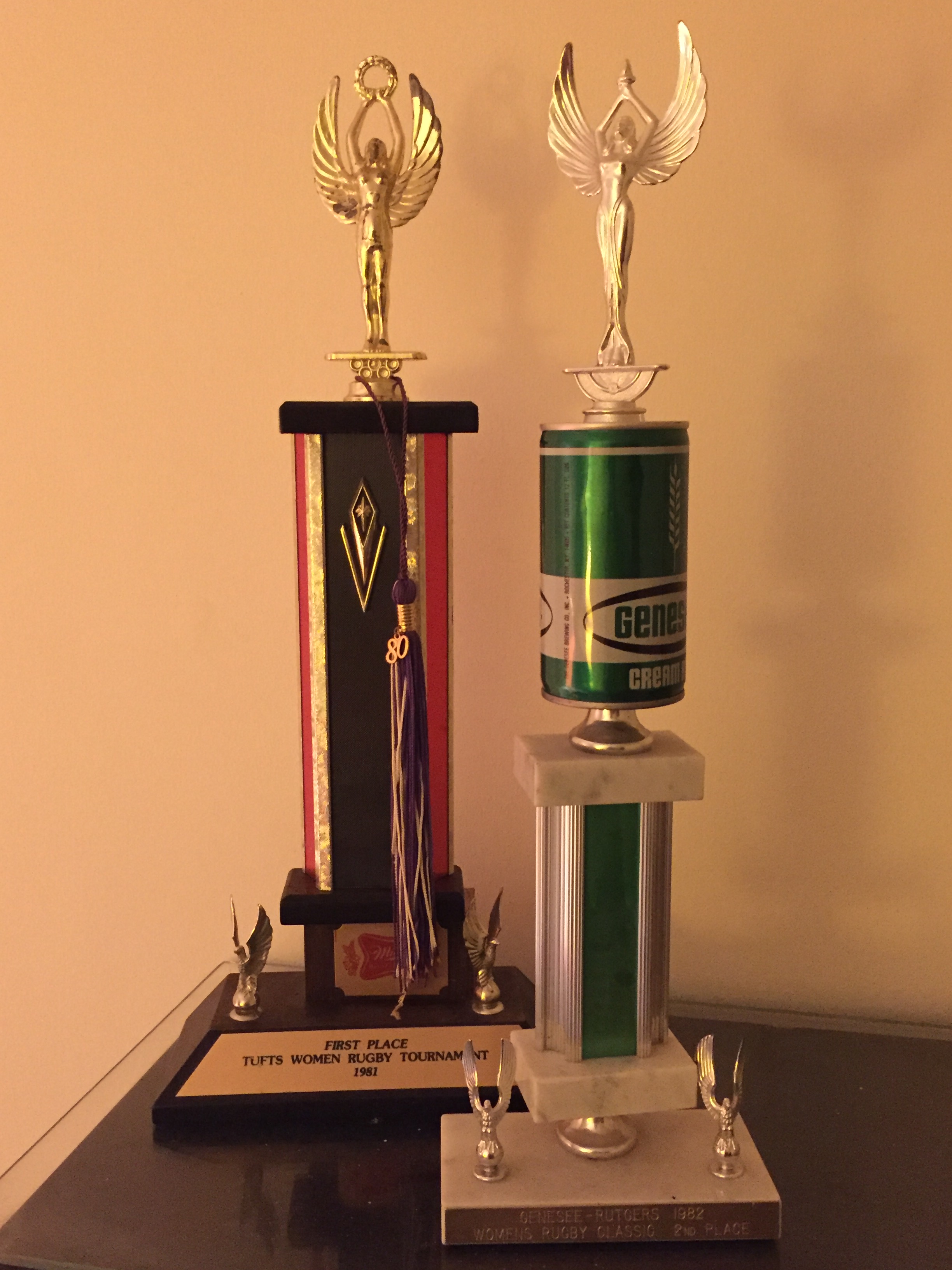 Loren's trophies