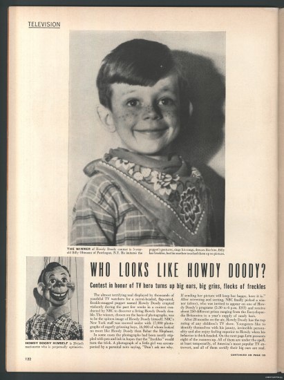 Oltman Howdy Doody Magazine