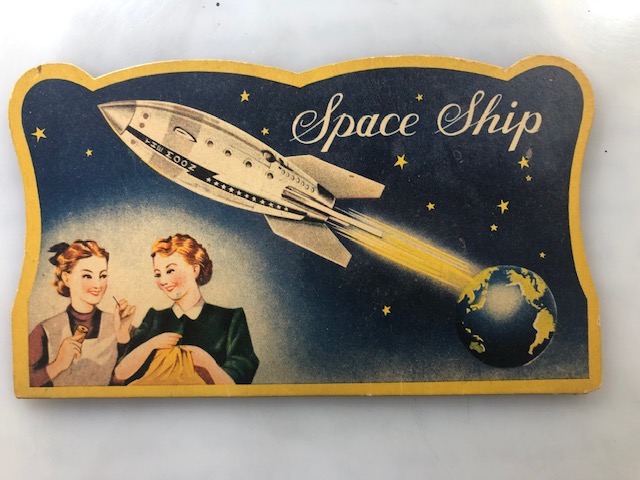 space ship needle book