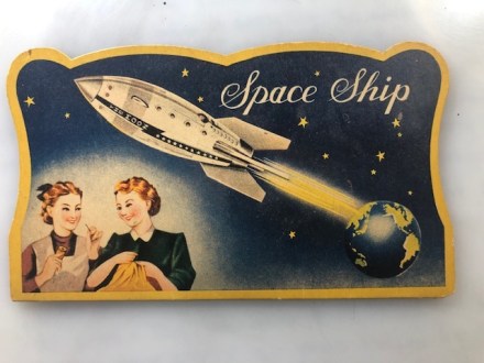 space ship needle book