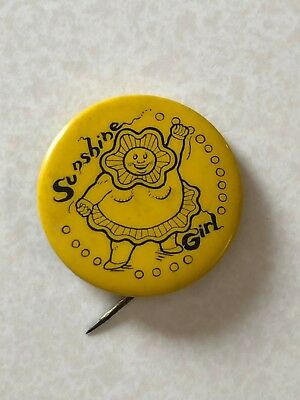 Oringal-Vintage-1960s-Sunshine-Girl-Cartoon-1-1-2-Pinback