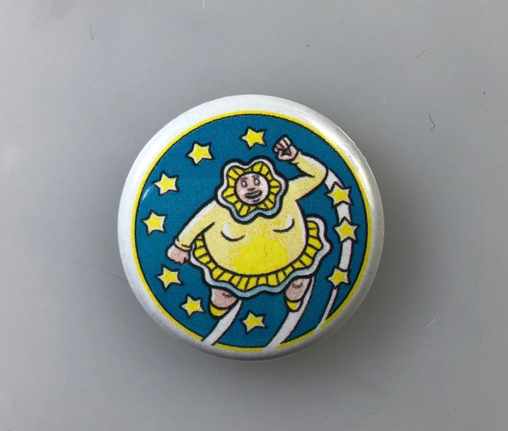 Sunchsine girl pin new